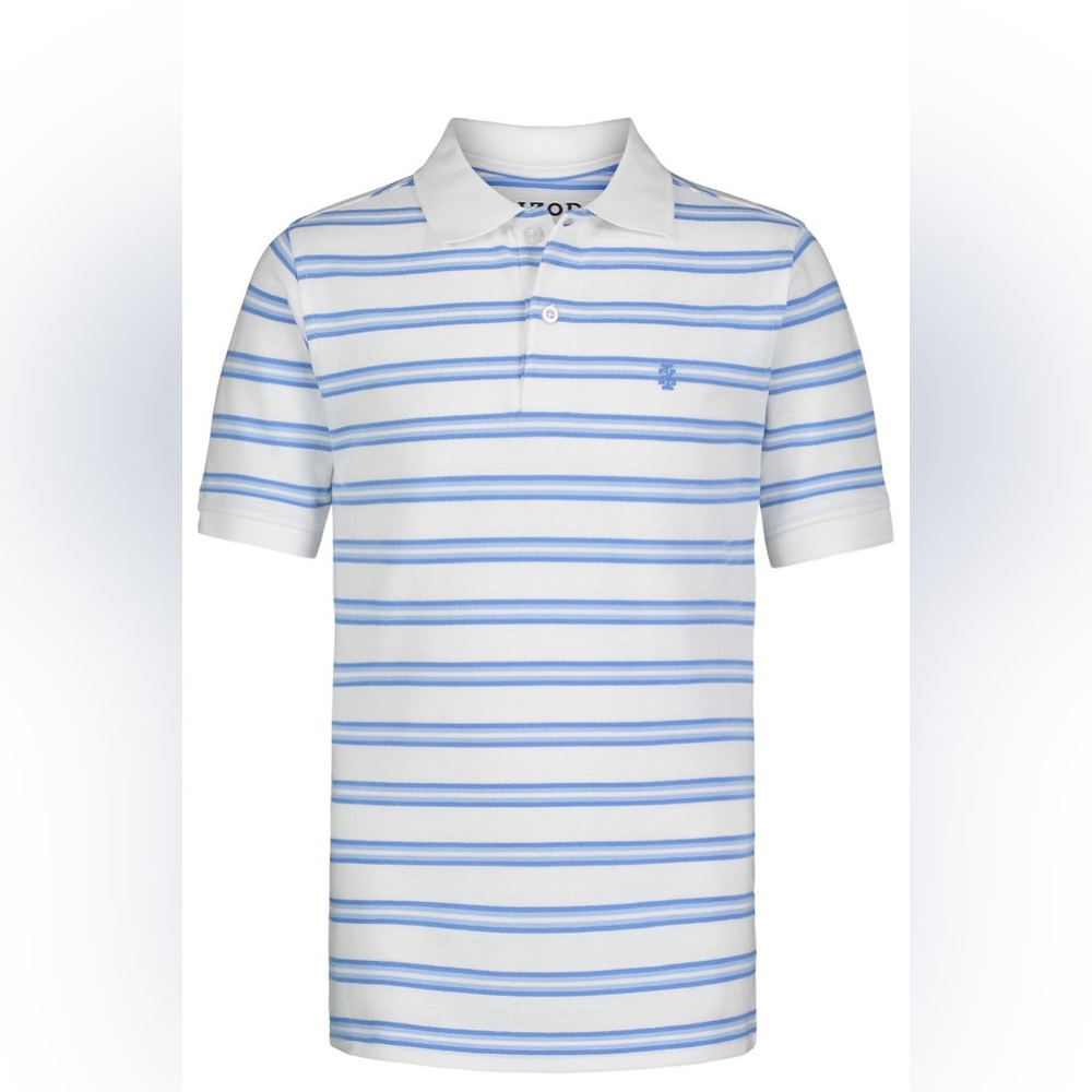 Izod Men’s Striped Polo Size L